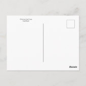 Christus bij het kruis door het Briefkaart Carl Bl (Achterkant)