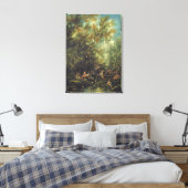 Christus, bijgewoond door de Angels, c.1725-30 (ol Canvas Afdruk (Insitu (Slaapkamer))