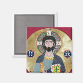Christus Blessing, 10e-11e eeuw Magneet (Voorkant / Achterkant)