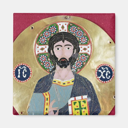 Christus Blessing, 10e-11e eeuw Magneet (Voorkant)