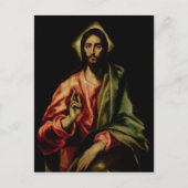 Christus Blessing Briefkaart (Voorkant)