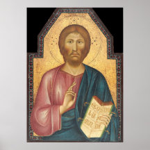 Christus Blessing, Grifo di Tancredi Fine Art Post