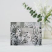 Christus Blessing Little Children Briefkaart (Staand voorkant)
