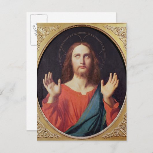 Christus Briefkaart (Voorkant / Achterkant)