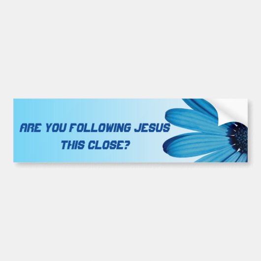 Christus Bumpersticker (Voorkant)