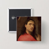 Christus Carrying the Cross, c.1515 Vierkante Button 5,1 Cm (Voorkant /achterkant)