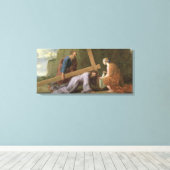 Christus Carrying the Cross, c.1651 Canvas Afdruk (Insitu (Houten vloer))