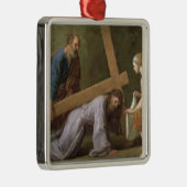 Christus Carrying the Cross, c.1651 Metalen Ornament (Rechts)