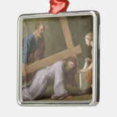 Christus Carrying the Cross, c.1651 Metalen Ornament (Links)