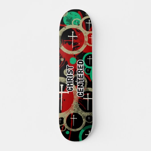 Christus Centraal Persoonlijk Skateboard (Voorkant)