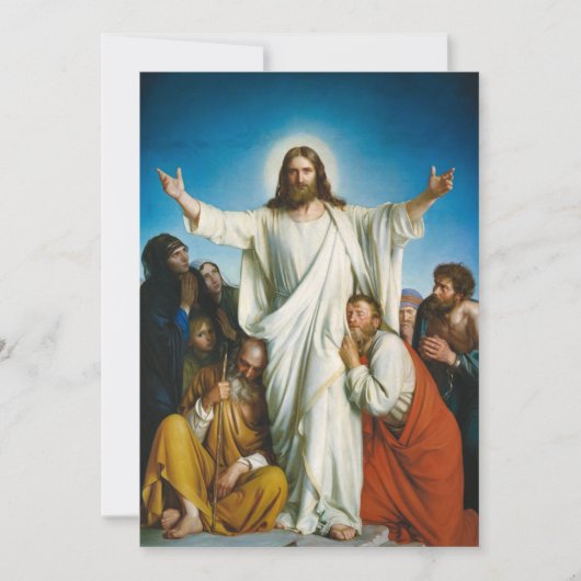 Christus Consolator door Carl Bloch Bedankkaart (Voorkant)