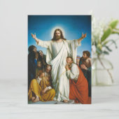Christus Consolator door Carl Bloch Bedankkaart (Staand voorkant)