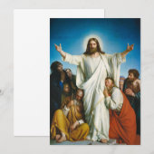 Christus Consolator door Carl Bloch Bedankkaart (Voorkant / Achterkant)