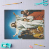 Christus Consolator door Carl Bloch Tissuepapier (Craft)