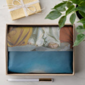 Christus Consolator door Carl Bloch Tissuepapier (Geschenk)