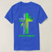 Christus Crossing Gastroschisis Bewustheid T-shirt (Design voorkant)