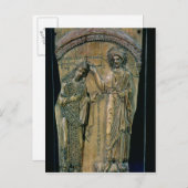 Christus Crowning the Emperor Constantine VII Briefkaart (Voorkant / Achterkant)