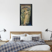 Christus Crowning the Emperor Constantine VII Canvas Afdruk (Insitu (Slaapkamer))