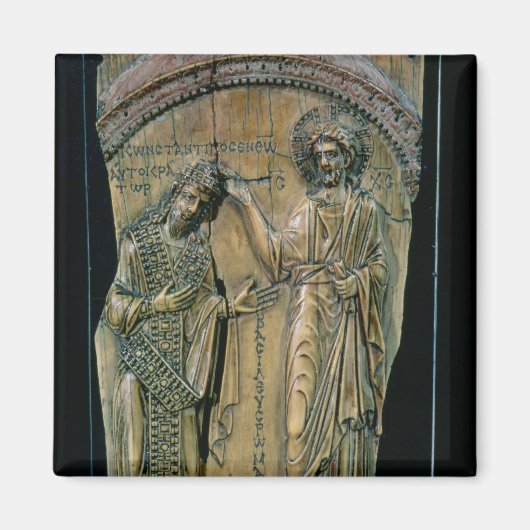 Christus Crowning the Emperor Constantine VII Magneet (Voorkant)