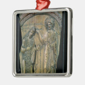 Christus Crowning the Emperor Constantine VII Metalen Ornament (Links)