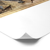 Christus daalt naar hel door Fra Angelico Poster (Hoek)