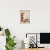 Christus de Bevrijder_ Bijbeltekst Muurkunst, Bijb Poster (Thuiskantoor)