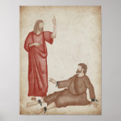 Christus de Bevrijder_ Bijbeltekst Muurkunst, Bijb Poster (Voorkant)