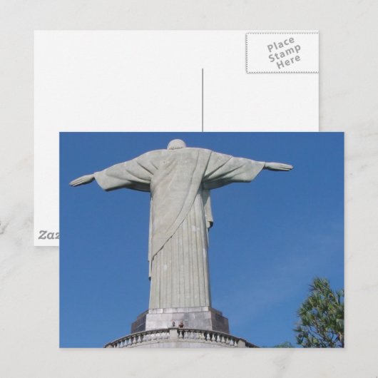 Christus de dominee briefkaart (Voorkant / Achterkant)