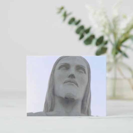 Christus de dominee briefkaart (Staand voorkant)