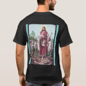 Christus De Goede Herder Bernhard Plockhorst 1878 T-shirt (Achterkant)