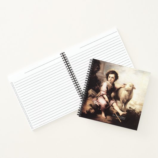 Christus de Goede Herder Psalm 23 Notitieboek (Binnen)