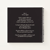 Christus de Goede Herder Psalm 23 Notitieboek (Achterkant)