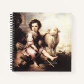 Christus de Goede Herder Psalm 23 Notitieboek (Voorkant)