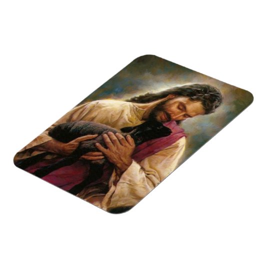 Christus De Goede Shepherd Magneet (Linkerzijde)