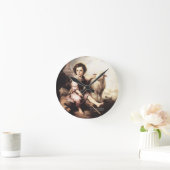 Christus de Good Shepherd Ronde Klok (Huis)