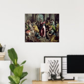 Christus De handelaren besturen uit de tempel Poster (Thuiskantoor)