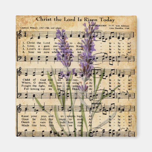 Christus de Heer is vandaag Magneet (Voorkant)