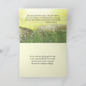 Christus de Heer is vandaag Matthew 28:5 Pasen Feestdagen Kaart (Binnen)