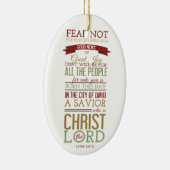 Christus de Heer Keramisch Ornament (Rechts)