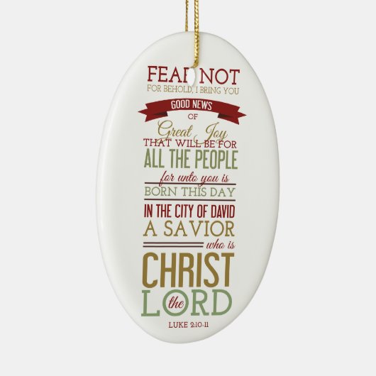 Christus de Heer Keramisch Ornament (Rechts)