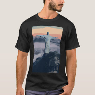 Christus De herdenker Brazilië Rio T-shirt