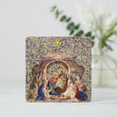 Christus de kerstkaart van de Heer (Staand voorkant)