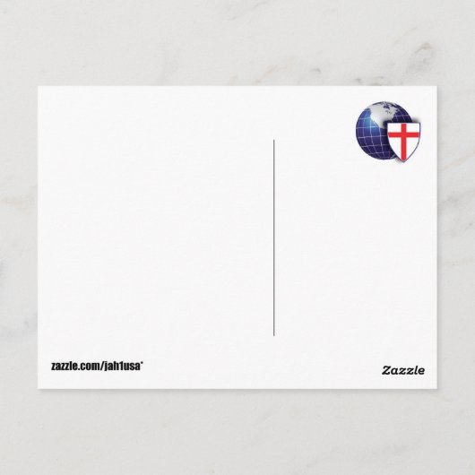 Christus de koning briefkaart (Achterkant)