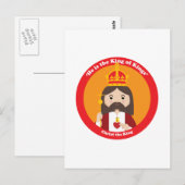 Christus de koning briefkaart (Voorkant / Achterkant)