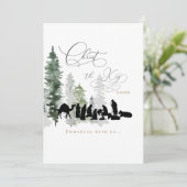 Christus de koning is Christelijke nativiteit gebo (Staand voorkant)