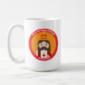 Christus de koning koffiemok (Links)