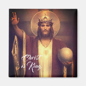 Christus de koning magneet (Voorkant)
