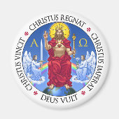 Christus de koning - magnet (Voorkant)
