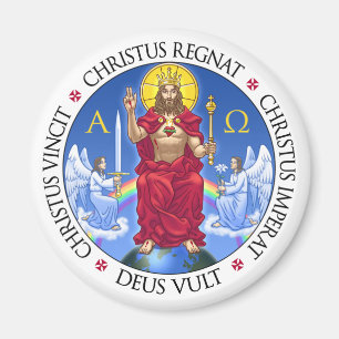 Christus de koning - magnet