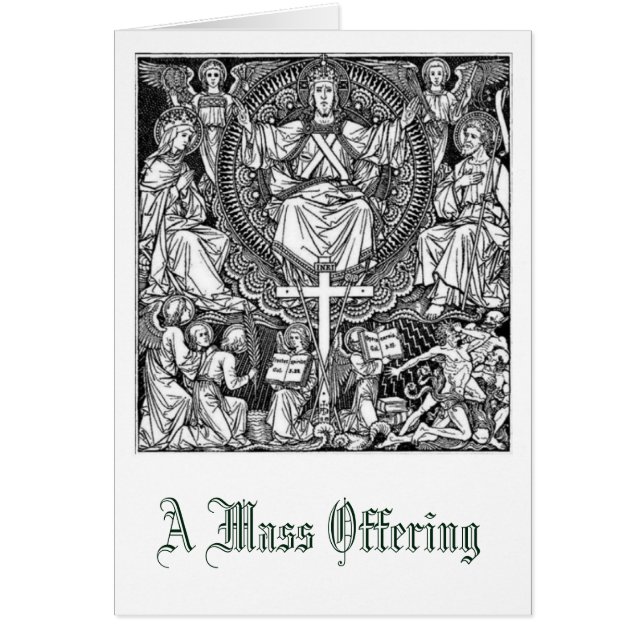 Christus de Koning Massaal die Memorial aanbiedt (Voorkant)